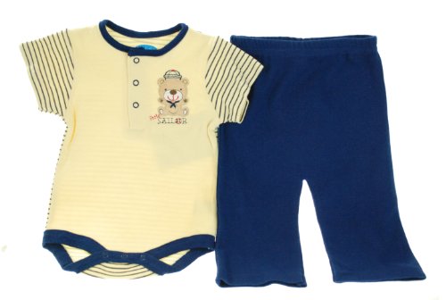 Bon Bebe Sailor 2 Piece Outfit - Body Suit and Pants