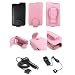 Sansa Connect Premium Wallet Leather Case Cover with Swivel Belt Clip - Bundled Home ...