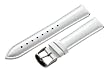 12mm White Lizard Watch Band / Strap Fits the Philip Stein Mini (Built in Quick Release Pins!) by Clockwork Synergy, LLC