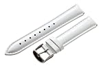12mm White Lizard Watch Band / Strap Fits the Philip Stein Mini (Built in Quick Release Pins!) by Clockwork Synergy, LLC