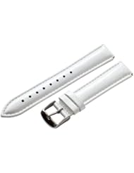 12mm White Lizard Watch Band / Strap Fits the Philip Stein Mini (Built in Quick Release Pins!)