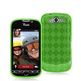 Neon Green TPU Candy Rubber Flexi Skin Case Cover for HTC T-Mobile Mytouch  ....