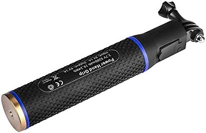 Kahca - Power Bank 5200mAh Battery Handler With Data line For GoPro Hero4 Silver Black Hero 4 3+ 3 2 Session (balck)