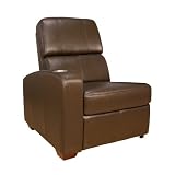 Bell'O HTS101BN Left-Arm Reclining Chair (Brown)