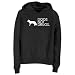 Sweatshirt Woman Black  Dogs Not Drugs : White German Shepherd Dog  Dog