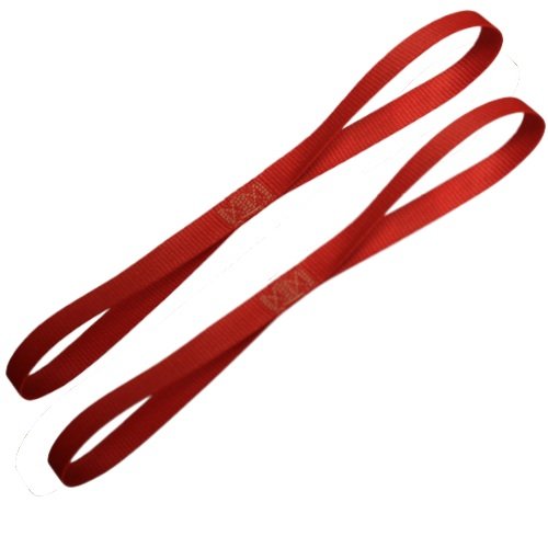 Total Cargo Control 118 MHS Red 1″ x 18″ Motorcycle/ATV Soft Ties – Twin Pack