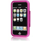 Apple 3G iPhone/ iPhone 3GS Hot Pink Aluminum Metal Hard Case with Detachable Belt Clip