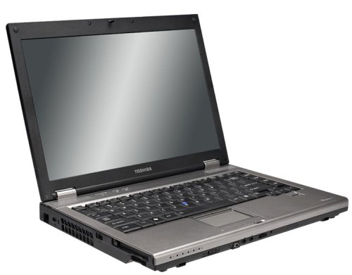 Toshiba TECRA M9 14.1 Zoll WXGA+ Notebook (Intel Core 2 Duo Prozessor T7700 2.4GHz, 4GB RAM, 250GB HDD, NVIDIA Quadro NVS 130M, DVD+- DL RW, Vista Business Edition (vorinstalliert) + XP Professional Edition (OEM Recovery DVD-ROM))