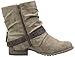 Jellypop Women's Silver Motorcycle Boot