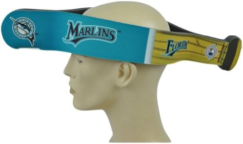 MLB Baseball Florida Marlins Foam Bat Light Weight Hat Headwear Sports Fan Item