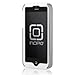 Incipio IPH-877 Dual Pro Shine for iPhone 5-1 Pack - Retail Packaging - Silver/White