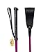 BLACK, PINK, PURPLE, or FUCHSIA Riding Crop Horse Whip With Leather Slapper Nice Quality The Real THING NOT COSTUME JUNK! By, Prairie Horse Supply