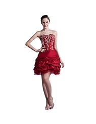 Organza/Satin Short Sweetheart Fall Bridesmaid Dress/Party Dress/Wedding Dress 