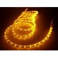 10Ft Rope Lights; Brilliant Amber LED Rope Light Kit; 1.0
