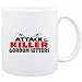 Mug White " ATTACK OF THE KILLER Gordon Setters " Dogs