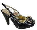 Patent Front Buckle Heel