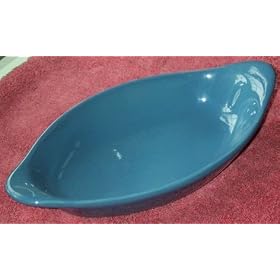 Chefs Welsh Rarebit 15oz Mediterranean Blue (In and Out) by Fiestaware