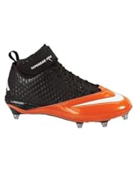Shoes: Nike Mens Nike Code Pro 3/4 Football Cleat,Orange/Black/White,15 M US - Nike