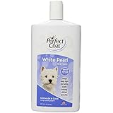 Perfect Coat White Pearl Shampoo for Dogs, 32 Ounce Bottle, Coconut Scent