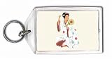 Japanese Woman Keychain
