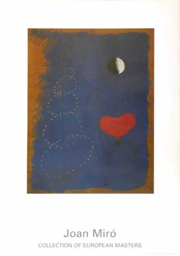 La Danseuse 1925, Art Poster by Joan Miro