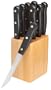 Tramontina SaberTek Steak Knives, Set of 8, with Wooden Block