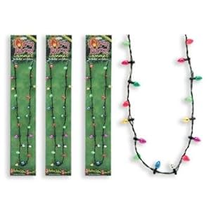 Holiday Bulb Flash Necklace