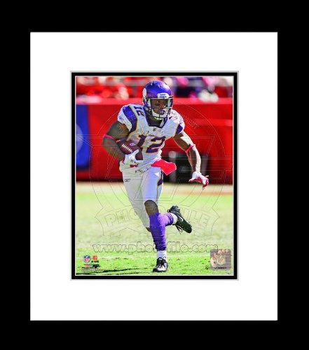 Minnesota Vikings Percy Harvin 2011 Running Framed Picture 8x10