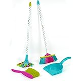 Kids Cleaning Set - Includes Broom, Mop, Dustpan, and Brush