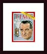 Lyndon B. Johnson / TIME Cover: July 18, 1960, Framed Art Print by TIME Magazine