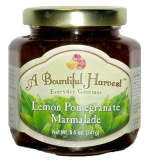Lemon Pomegranate Marmalade - A Bountiful Harvest Everyday Gourmet by A Bountiful Harvest