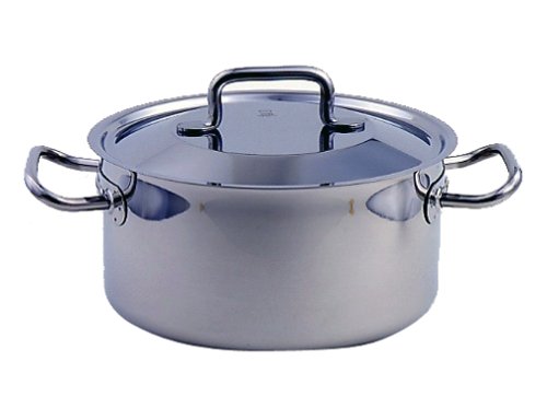 Sitram Magnum Pro 5.4-Quart Stainless Braisier with Cover