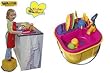 Toy Kitchen Products: Kitchen World 14-Piece Play & Pretend Dish Set