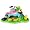 Tomy Teletubbies Bath Island