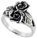 Sterling Silver Flower Ring