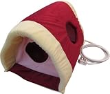 Petnap Tunnel shaped Heated pet cat dog bed with side opening Item 609