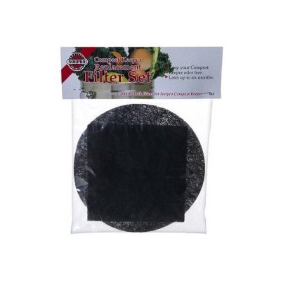 Childrens Toyshop  Kitchen & Housewares : 2-pc. Replacement Filter Set for Stainless Steel Compost Keeper