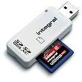 Integral USB 2.0 Single Slot SD Reader