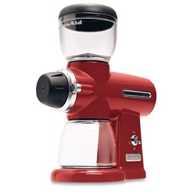 Factory-Reconditioned KitchenAid Pro Line Burr Coffee Grinder, Empire Red by KitchenAid