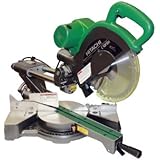 Hitachi C10FSHPS 12-Amp 10-Inch Sliding Dual Compound Miter Saw with Laser Marker