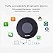 Ecandy Wireless Bluetooth Waterproof Shower Speaker With Dedicated Suction Cup - Retail Packaging-Black