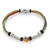 Love and Pride Rubber Bracelet w/ Magnetic Clasp