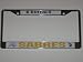 BUFFALO SABRES Durable Metal LICENSE PLATE FRAME