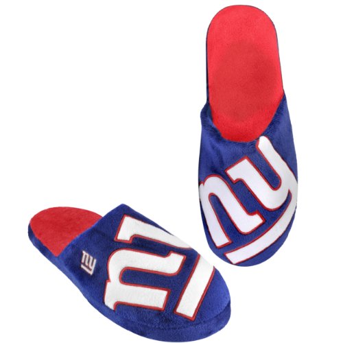 NFL New York Giants 2011 Big Logo Slide Slipper Hard Sole Extra Large