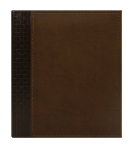 CR Gibson Refillable Address Book, Heritage Fashion Truffle,