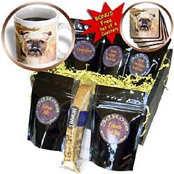 Dogs Brussels Griffon - Brussels Griffon Portrait - Coffee Gift Baskets - Coffee Gift Basket
