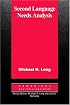 Second Language Needs Analysis (Cambridge Applied Linguistics)
