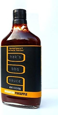 Haks BBQ Habanero Pineapple Flavor Sauce, 6 pack