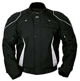 TOUR MASTER / CORTECH FUSION MOTORCYCLE JACKET MENS BLACK SIZE:XXL