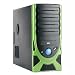 ATX Mid-Tower Case Green 450W